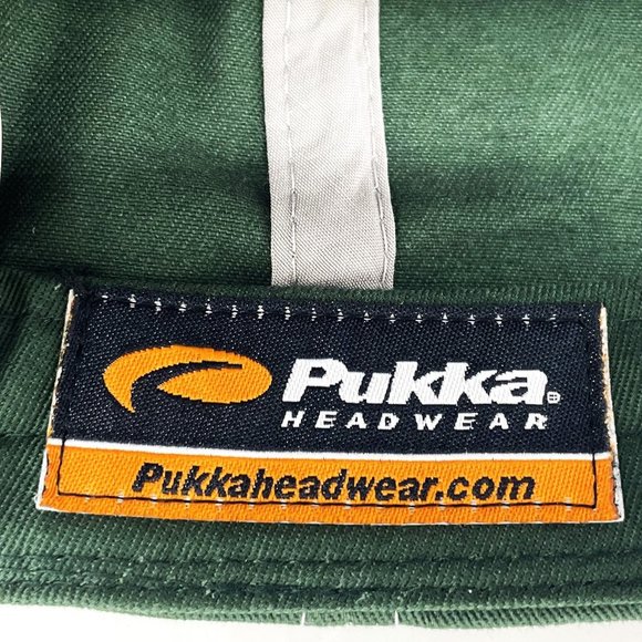 Pukka Baseball Hat Mens OS Adjustable R A Miller Construction Green Backhoe Cap - Picture 7 of 8
